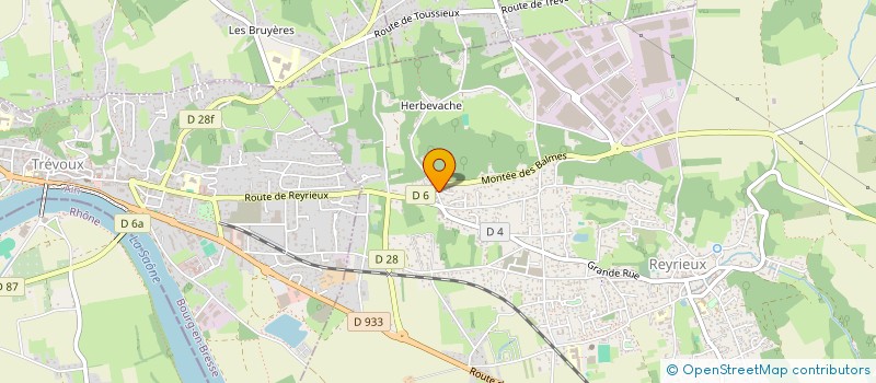 localisation de l'entreprise MONSIEUR GUILLAUME COUBRONNE à REYRIEUX