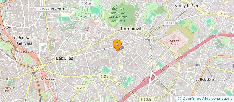 localisation de l'entreprise MONSIEUR GUILLAUME COUDENE à ROMAINVILLE