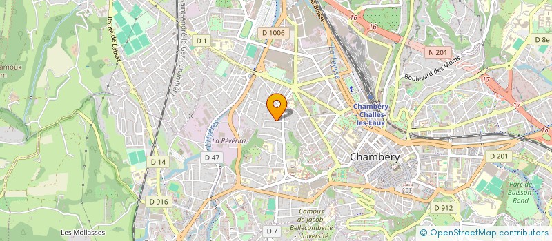 localisation de l'entreprise MONSIEUR GUILLAUME COUDERC  CHAMBERY