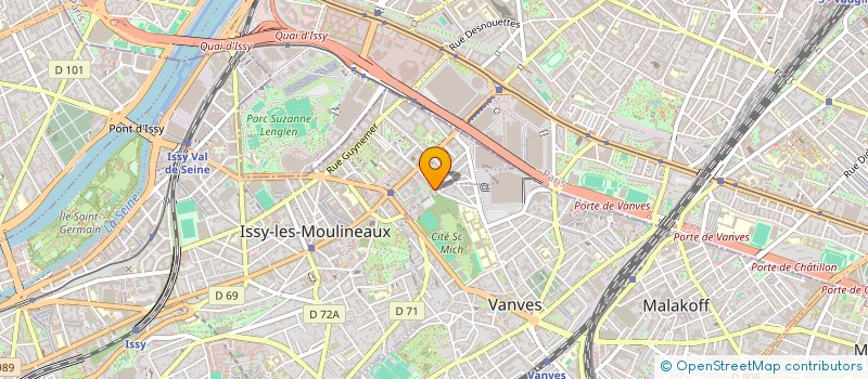 localisation de l'entreprise MONSIEUR GUILLAUME COUDERT à ISSY-LES-MOULINEAUX