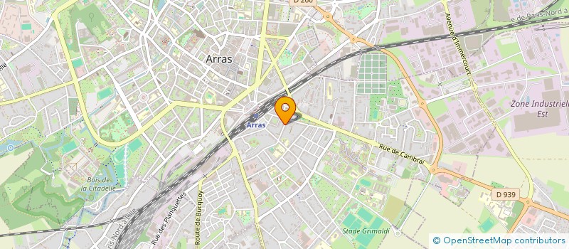 localisation de l'entreprise MONSIEUR GUILLAUME COUILLOUX à ARRAS