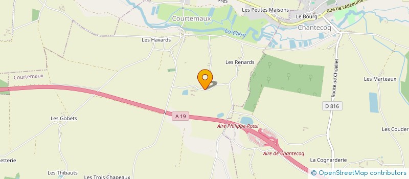 localisation de l'entreprise MONSIEUR GUILLAUME COULMONT à COURTEMAUX