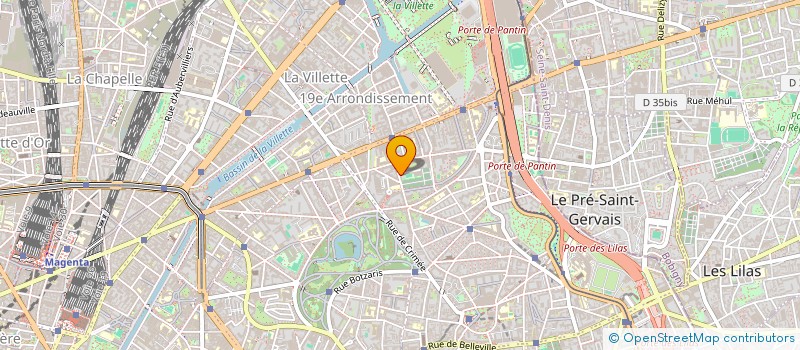 localisation de l'entreprise MONSIEUR GUILLAUME COULOMB  PARIS