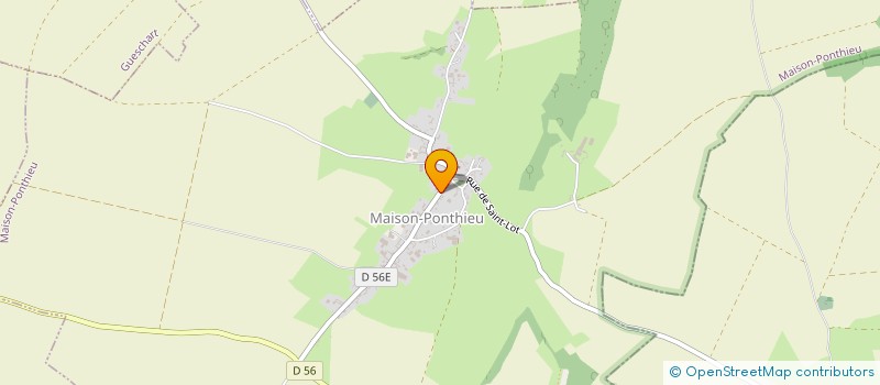localisation de l'entreprise MONSIEUR GUILLAUME COURBET  MAISON-PONTHIEU