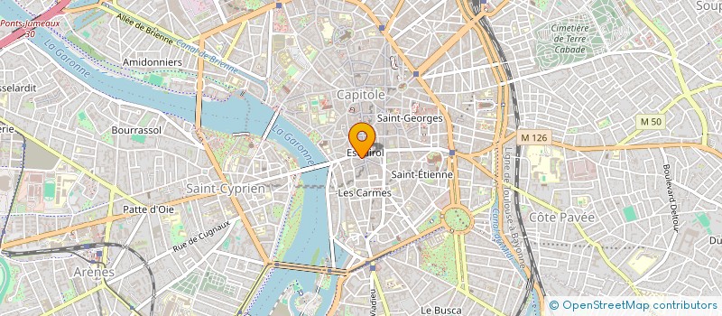 localisation de l'entreprise MONSIEUR GUILLAUME COURNUT à TOULOUSE