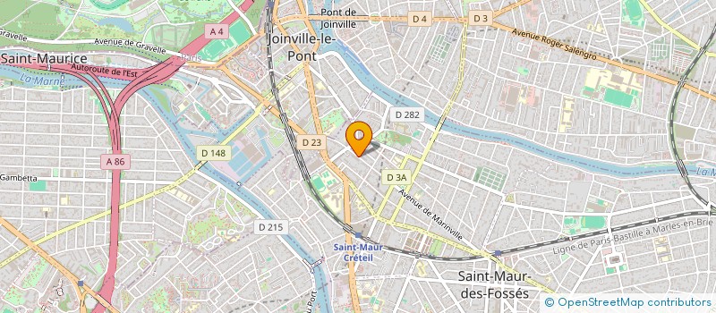 localisation de l'entreprise MONSIEUR GUILLAUME COURTY  SUCY-EN-BRIE