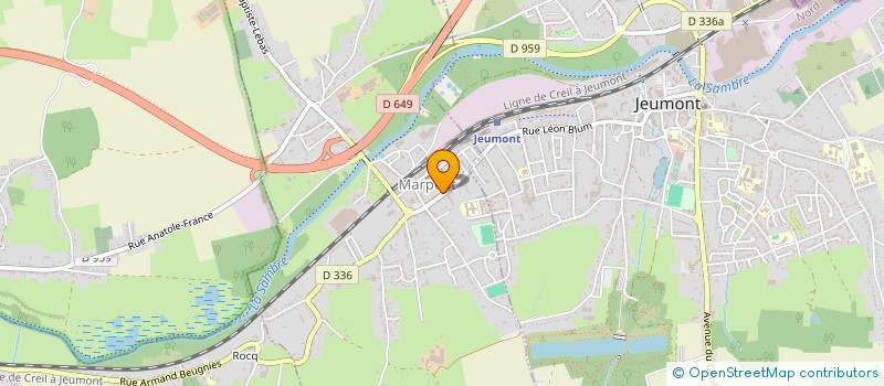 localisation de l'entreprise MONSIEUR GUILLAUME COUSIN  MARPENT