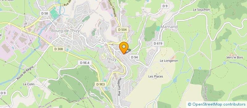 localisation de l'entreprise MONSIEUR GUILLAUME CREN  THIZY-LES-BOURGS