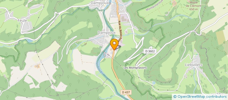 localisation de l'entreprise MONSIEUR GUILLAUME CRETIN à NOIREFONTAINE