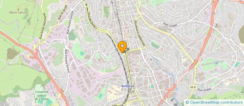 localisation de l'entreprise MONSIEUR GUILLAUME CUCHET  SAINT-ETIENNE