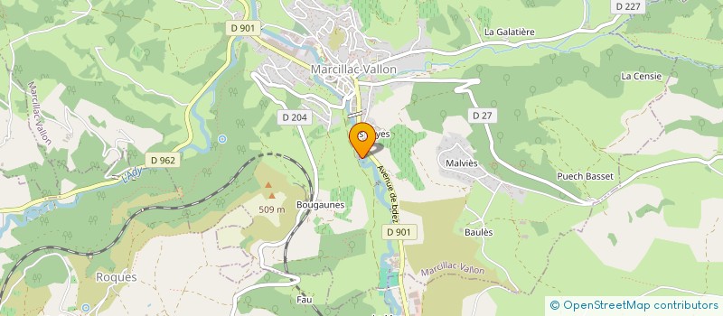 localisation de l'entreprise MONSIEUR GUILLAUME CUISSET  VALADY