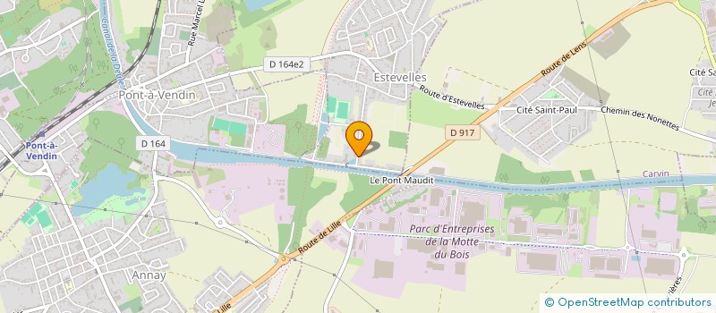 localisation de l'entreprise MONSIEUR GUILLAUME CUNCHE  ESTEVELLES