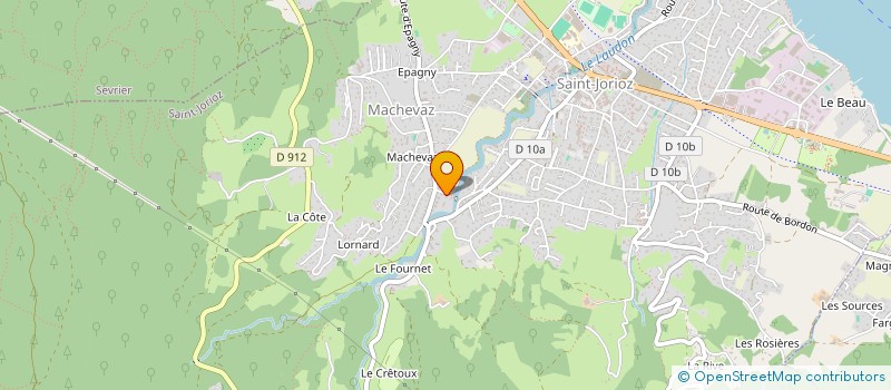 localisation de l'entreprise MONSIEUR GUILLAUME CURT à SAINT-JORIOZ