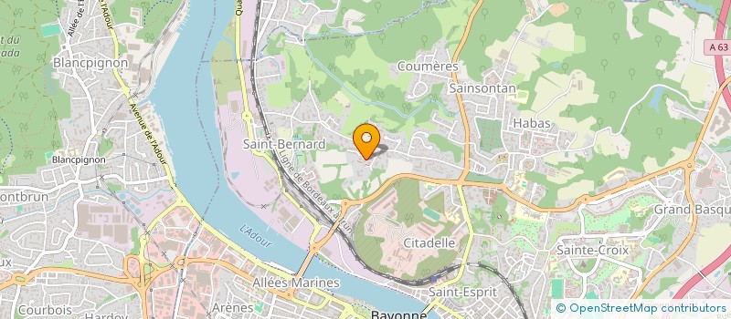 localisation de l'entreprise MONSIEUR GUILLAUME CURUTCHET à BAYONNE