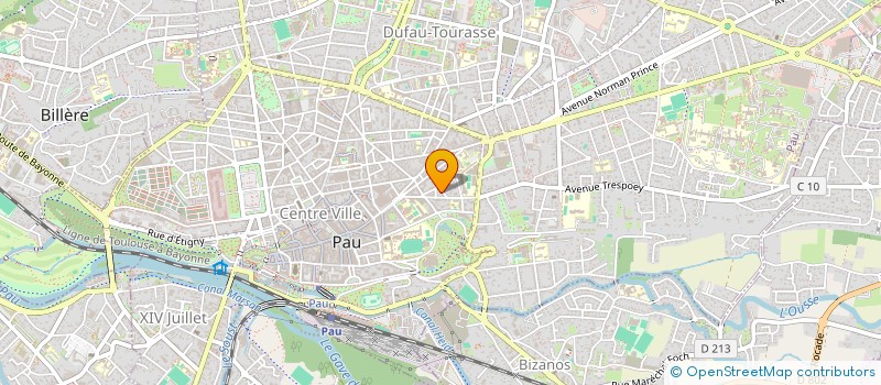 localisation de l'entreprise MONSIEUR GUILLAUME CUTULI à PAU
