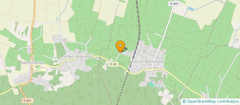 localisation de l'entreprise MONSIEUR GUILLAUME CZAPLA  RILLY-LA-MONTAGNE