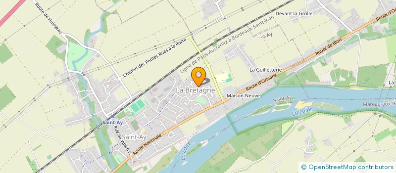 localisation de l'entreprise MONSIEUR GUILLAUME D'ALMEIDA à SAINT-AY