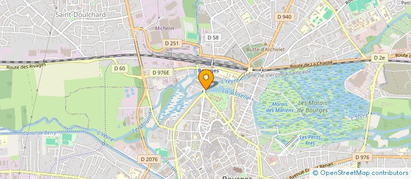 localisation de l'entreprise MONSIEUR GUILLAUME D ARUNDEL DE CONDE  BOURGES