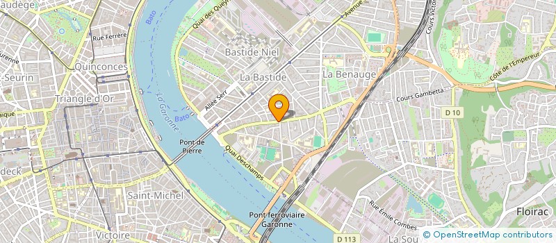 localisation de l'entreprise MONSIEUR GUILLAUME D'AUZAC DE LAMARTINE  BORDEAUX