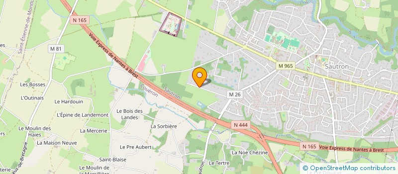 localisation de l'entreprise MONSIEUR GUILLAUME D'HUEPPE à SAUTRON