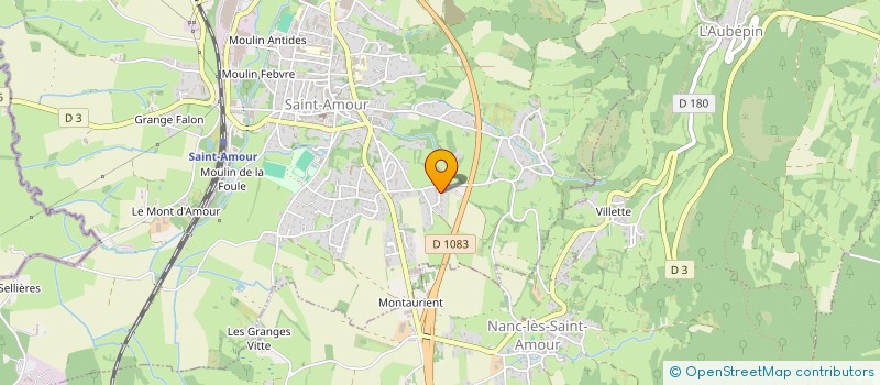 localisation de l'entreprise MONSIEUR GUILLAUME DA CONCEICAO CARVALHO  SAINT-AMOUR