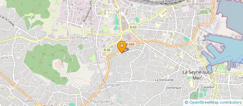 localisation de l'entreprise MONSIEUR GUILLAUME DA MOTTA RIBEIRO à LA SEYNE-SUR-MER