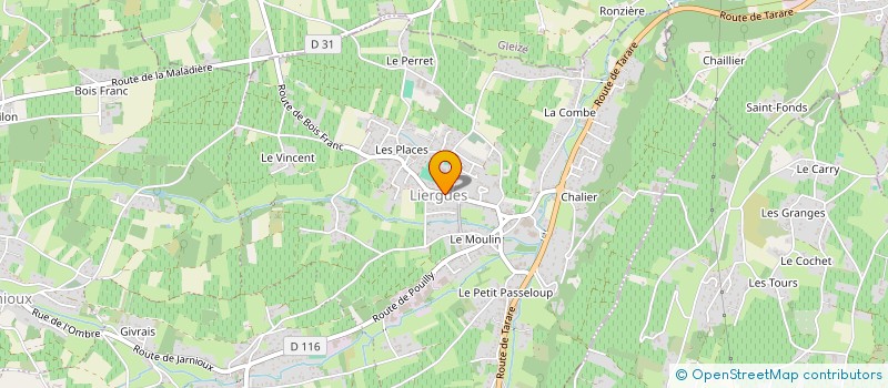 localisation de l'entreprise MONSIEUR GUILLAUME DABOUL  PORTE DES PIERRES DOREES