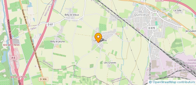 localisation de l'entreprise MONSIEUR GUILLAUME DAIRE  QUINCIEUX