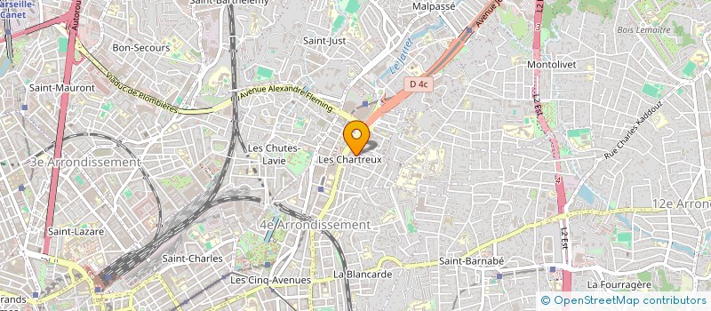 localisation de l'entreprise MONSIEUR GUILLAUME DALET à MARSEILLE