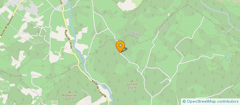 localisation de l'entreprise MONSIEUR GUILLAUME DALMASSO  CARCES