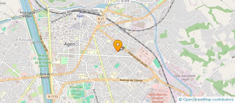 localisation de l'entreprise MONSIEUR GUILLAUME DAMIE  AGEN