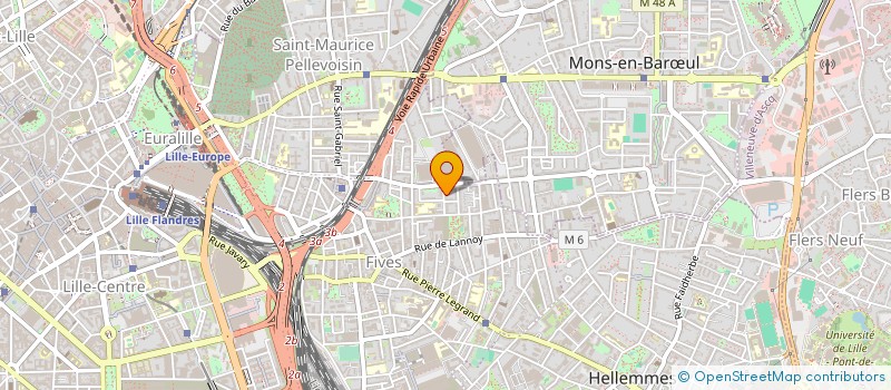 localisation de l'entreprise MONSIEUR GUILLAUME DANEL à LILLE