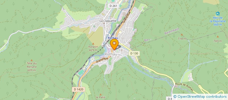 localisation de l'entreprise MONSIEUR GUILLAUME DANTZER à ROTHAU