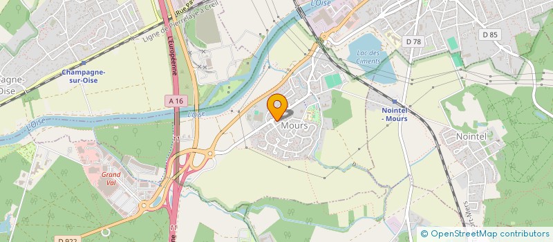 localisation de l'entreprise MONSIEUR GUILLAUME DANY  MOURS