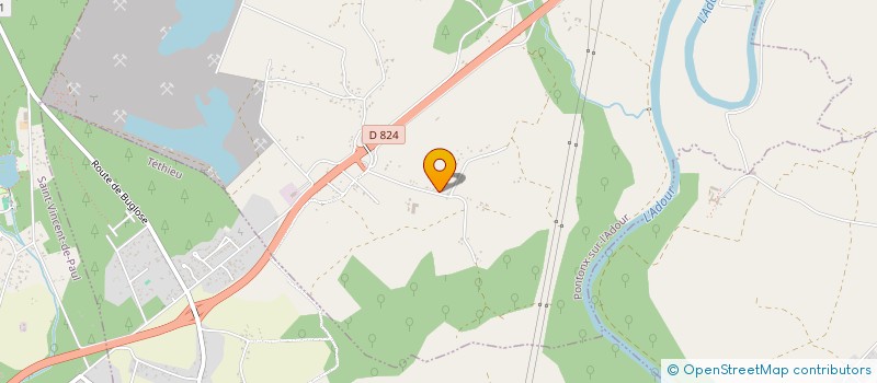 localisation de l'entreprise MONSIEUR GUILLAUME DARRAMBIDE  PONTONX-SUR-L'ADOUR