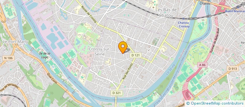 localisation de l'entreprise MONSIEUR GUILLAUME DARRAS à CROISSY-SUR-SEINE