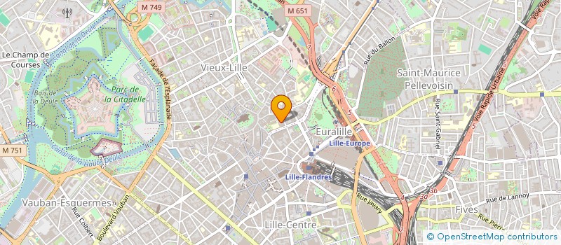 localisation de l'entreprise MONSIEUR GUILLAUME DAUMON YERIMA à LILLE