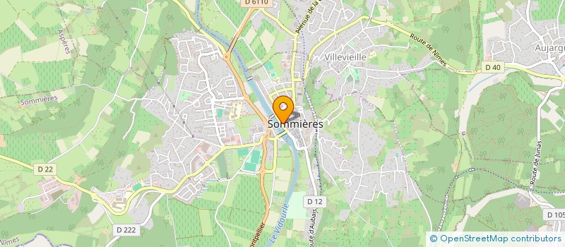 localisation de l'entreprise MONSIEUR GUILLAUME DAVID à SOMMIERES