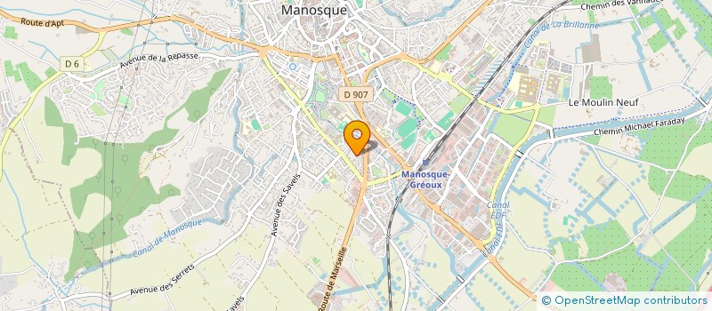 localisation de l'entreprise MONSIEUR GUILLAUME DAVID  DAUPHIN