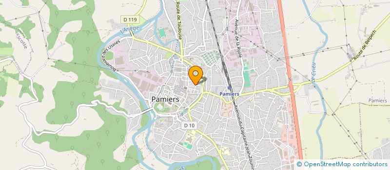 localisation de l'entreprise MONSIEUR GUILLAUME DAVID à PAMIERS