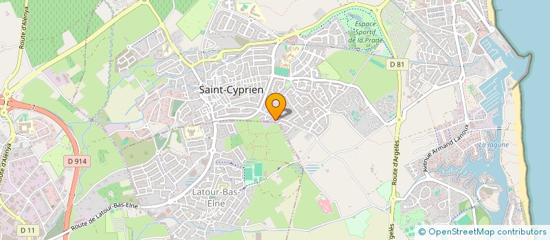 localisation de l'entreprise MONSIEUR GUILLAUME DAYNES à SAINT-CYPRIEN