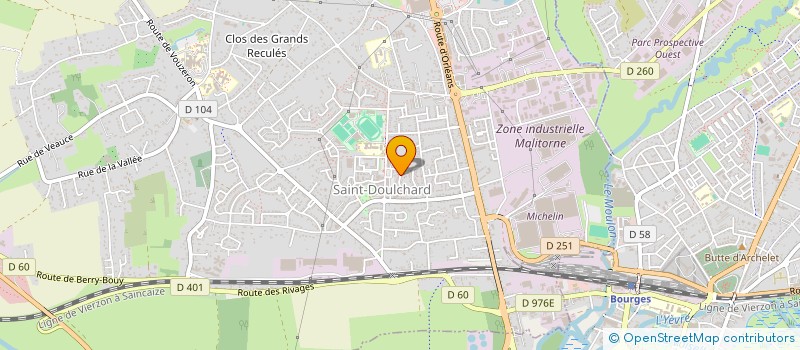 localisation de l'entreprise MONSIEUR GUILLAUME DE AZEVEDO  SAINT-DOULCHARD