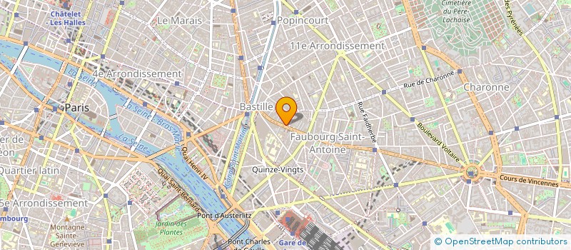 localisation de l'entreprise MONSIEUR GUILLAUME DE BARY  PARIS