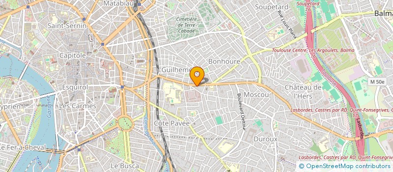 localisation de l'entreprise MONSIEUR GUILLAUME DE BURETEL DE CHASSEY à TOULOUSE