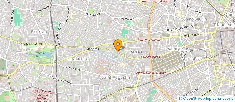 localisation de l'entreprise MONSIEUR GUILLAUME DE FELICE  BORDEAUX