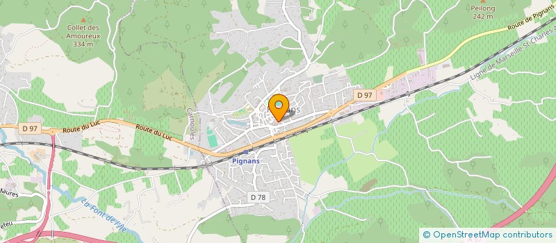 localisation de l'entreprise MONSIEUR GUILLAUME DE FILIPPI BERTUCCO à PIGNANS