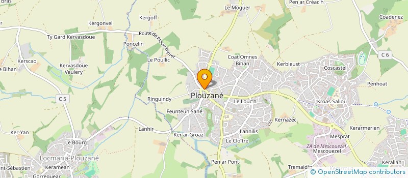 localisation de l'entreprise MONSIEUR GUILLAUME DE FONSECA à PLOUZANE