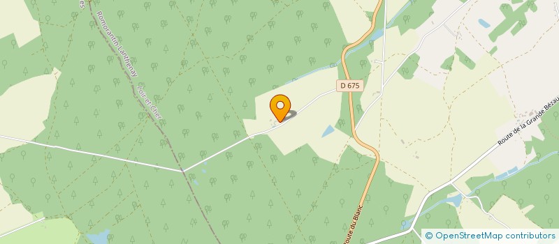 localisation de l'entreprise MONSIEUR GUILLAUME DE LA ROCHE AYMON  CHATEAUVIEUX