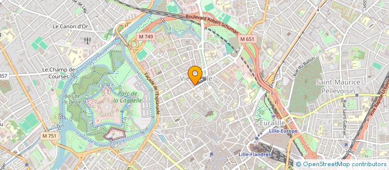 localisation de l'entreprise MONSIEUR GUILLAUME DE LATTRE à LILLE