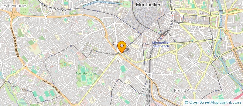 localisation de l'entreprise MONSIEUR GUILLAUME DE MEEUS à MONTPELLIER